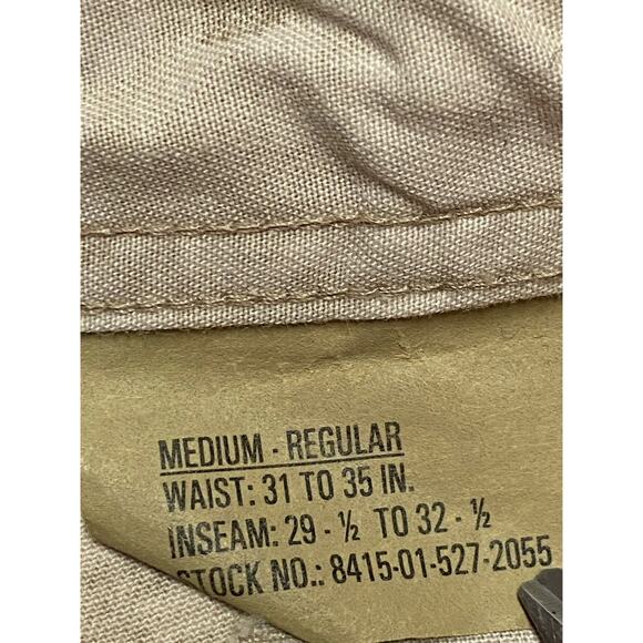 USMC Desert MARPAT FROG Combat Shirt and Pants Set Size MEDIUM REGULAR - Picture 11 of 15